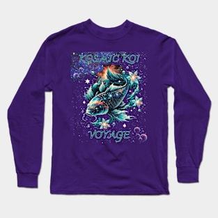 Abstract Koi Fish Long Sleeve T-Shirt